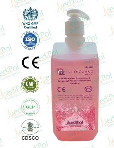 Germ O Guard Hand Sanitizer 500ml (Alcohol 70%)
