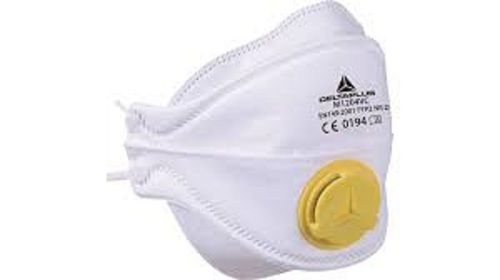 White Colored Respirator Mask