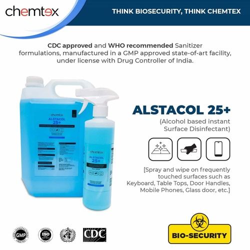 Alstacol 25+ Instant Surface Disinfectant