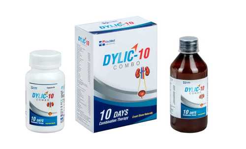  आयुर्वेदिक प्रोडक्ट Dylic 10 हर्बल सिरप 