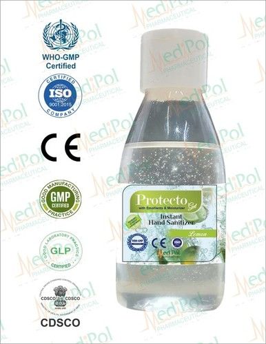 Transparent Protecto Hand Sanitizer Gel 60Ml I(70% Alcohol Based)