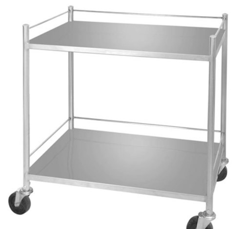 Durable Stainless Steel Instrument Trolley