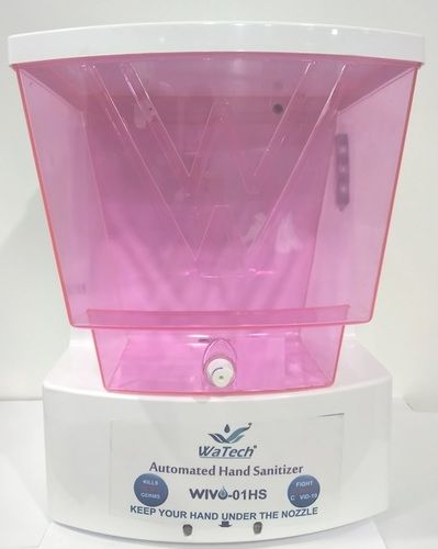 Wall Hang Automated Hand Sanitizer Capacity: 100 Liter/Day