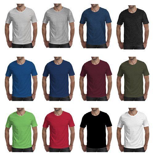 180 Gsm Round Neck Blank T Shirts Age Group: Adult at Best Price in ...
