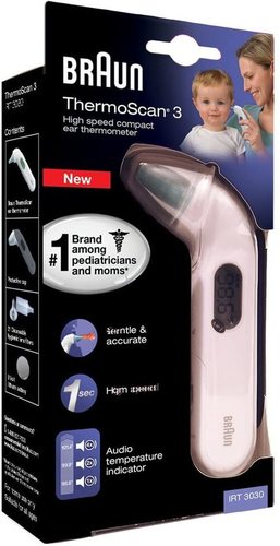 शिशुओं और बच्चों के लिए ईयर थर्मामीटर