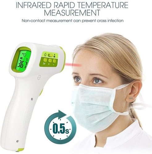 वयस्कों और बच्चों के लिए इलेक्ट्रॉनिक फोरहेड थेमोमीटर
