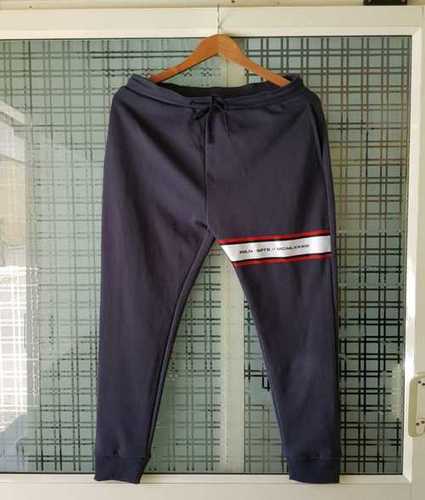 Navy Blue Mens Track Pant Shorts