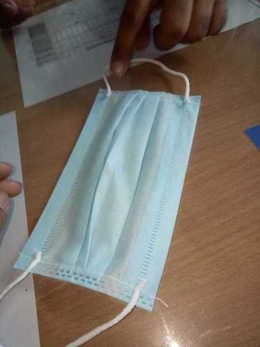 Blue 3 Ply Disposable Face Mask