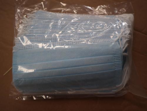 3 Ply Filtering Non Woven Surgical Face Mask 