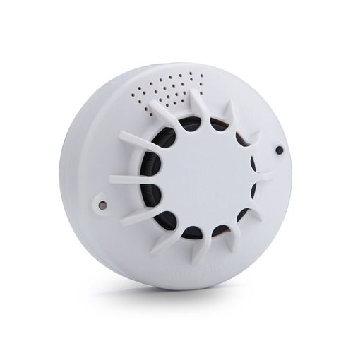 Fire Safety Photoelectric Smoke Alarm Kitchen Smoke Detector With 9V Battery Application: Schools