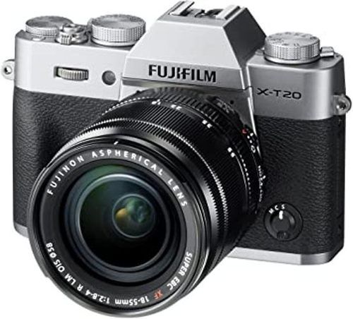 Black Fujifilm Mirrorless Digital Camera