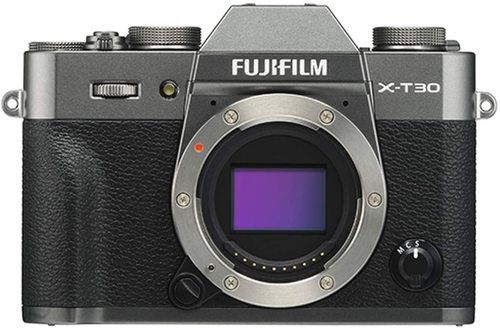 Black Fujifilm Mirrorless Digital Camera