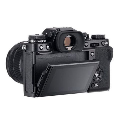 Black Fujifilm Mirrorless Digital Camera