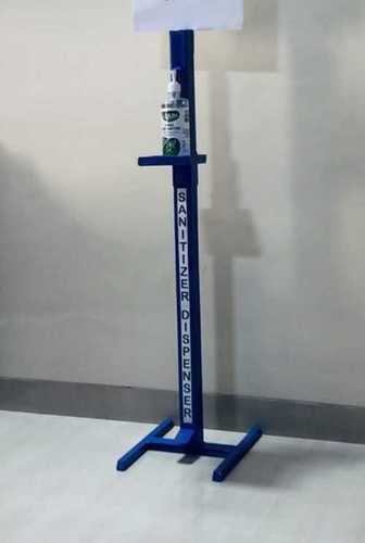 Blue Hand Sanitizer Dispenser Stand