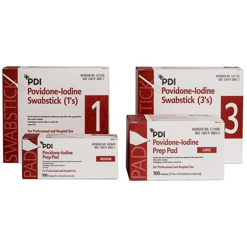 Povidone Iodine Swab Sticks Grade: Medical Grade