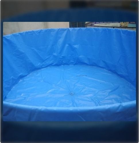 Pvc Coated Tarpaulin Biofloc Fish Farming Tank 650 Gsm