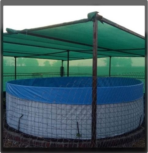 Blue Biofloc Fish Farming Tank
