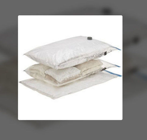 White Vacuum Pillow Set