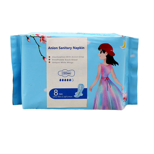 Yoba Anion Sanitary Pad Xl Pack Of 8 Age Group: Adults