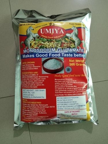 Monosodium Glutamate For Make Food Tasty