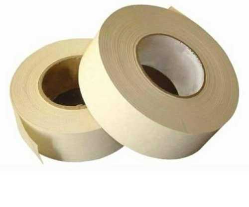 Self Adhesive Paper Tape - Kraft Paper, 2 Inch Width, White Color | Easy to Use, High Adhesion Strength, Moisture Resistant, User-Friendly, Cost-Effective for Carton Sealing