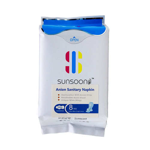 Sunsoon Anion Sanitary Pad Xl Pack Of 8 Age Group: Adults