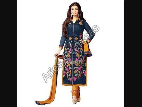 Multicolor Designer Ladies Churidar Salwar Suit