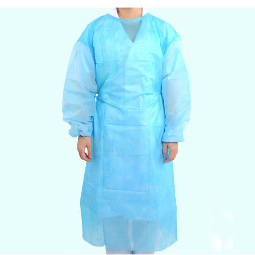 Blue Disposable Plastic Pe Apron