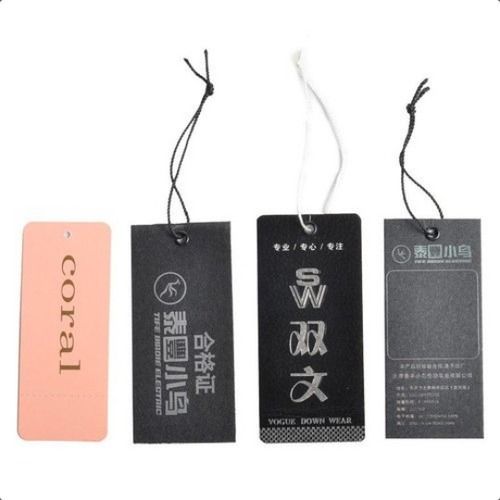 Garments Rectangular Hanging Tag