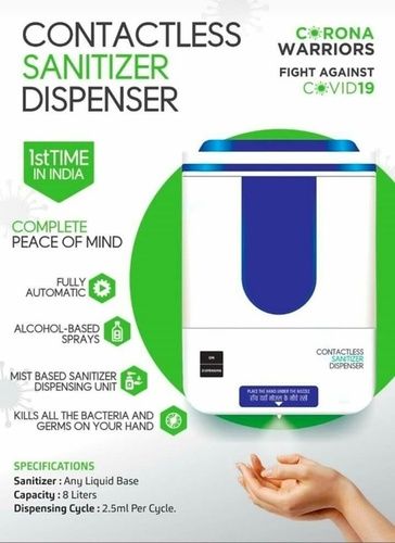 Contact Less Hand Sanitizer Dispenser