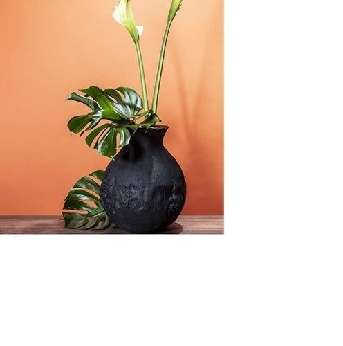 Poly Resin Designer Flower Vase - Elegant Modern Aesthetic | Perfect for Plants and Flower Arrangements, Customizable Designs