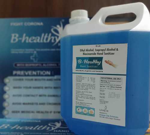 B Healthy Liquid Hand Sanitizers 5 Ltr