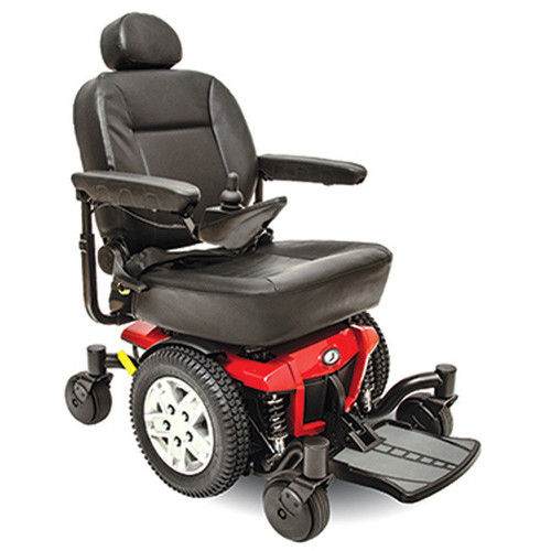 Easily Accessible Freewheel Levers Power Wheelchair Foot Rest Material: Aluminum