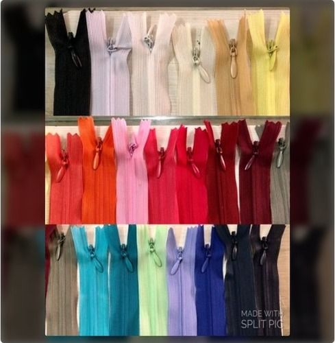 Various Invisible Type Polyester Zipper