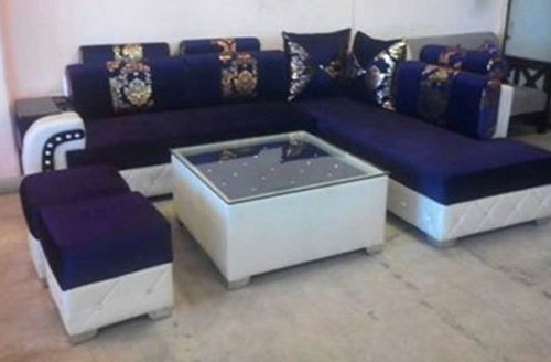 Durable 7 Seater L Shape Sofa Set At Best Price In Delhi | Sara Interior