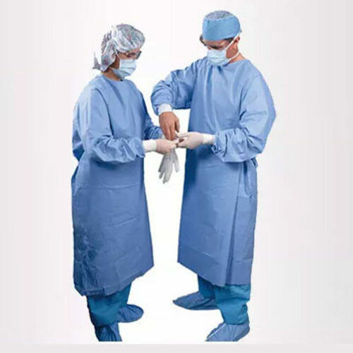 Indian Disposable Medical Gowns With Thumb Loop