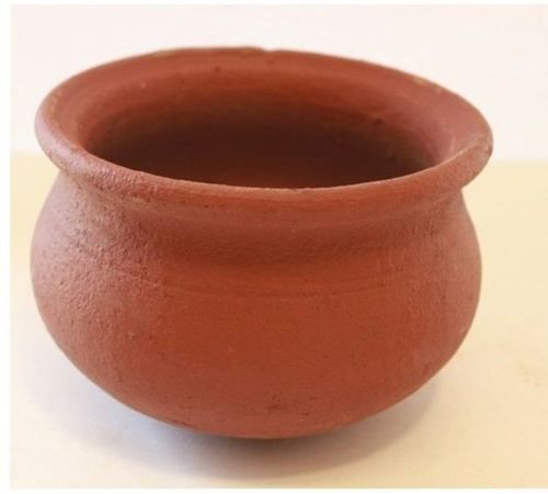 Handmade Plain Clay Pottery Bowl