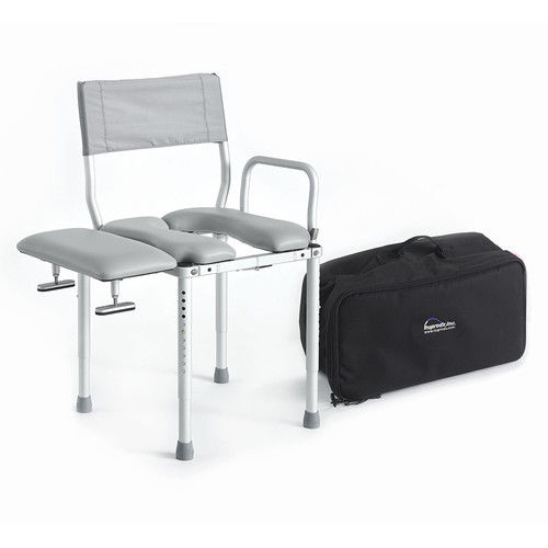 Multi Chair Travel Shower Commode Seat With Swing Away  Design: Board