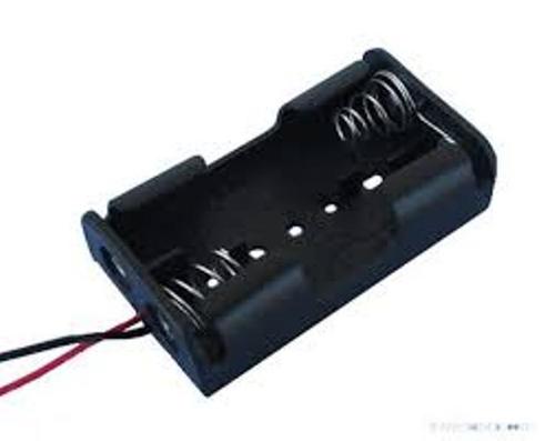 Black Plastic Battery Holders