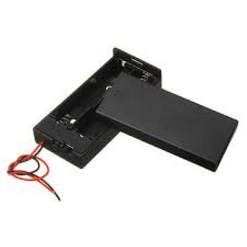 Black Plastic Battery Holders