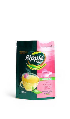 Ripple Natural Rose Green Tea 100 G Antioxidants