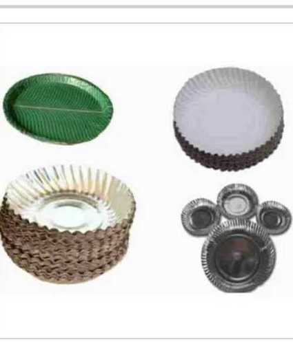 Round Shape Disposable Paper Plates