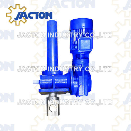 25 Ton Electric Screw Jack Actuators With Right Angle Gearmotor 4kw