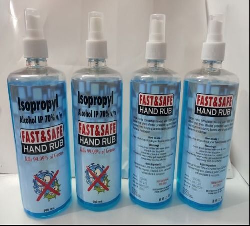 70% Isopropyl Alcohol Liquid Hand Sanitizer Age Group: Children