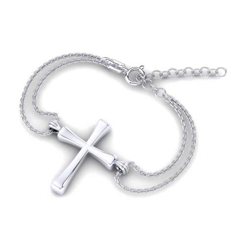 92.5 Silver Chain Bracelet Diameter: 17-20 Adjustable  Centimeter (Cm)