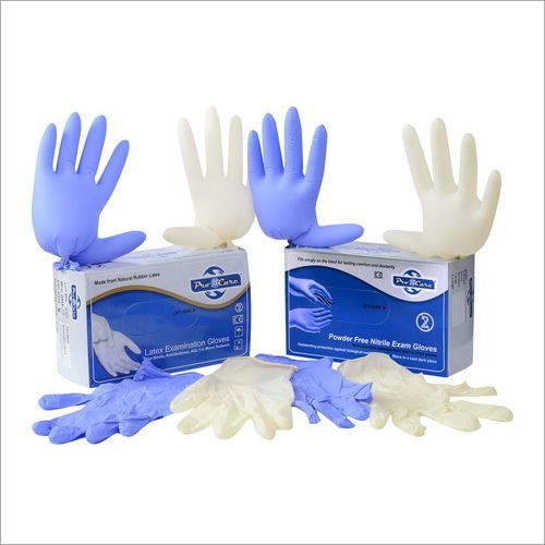 Latex Powder Hand Gloves
