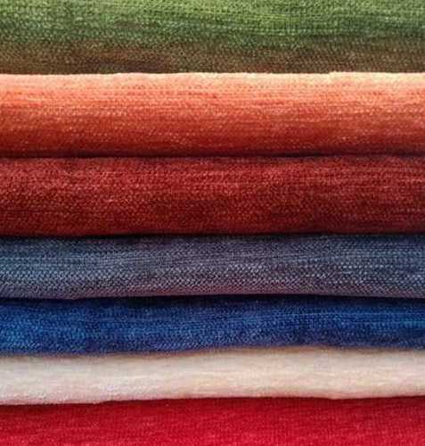 Shrink-Resistant Multicolor Chenille Sofa Fabric
