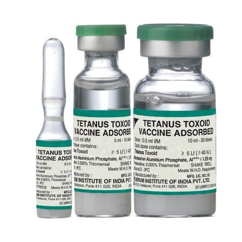 Tetanus Toxoid Vaccine (Adsorbed) 0.5Ml