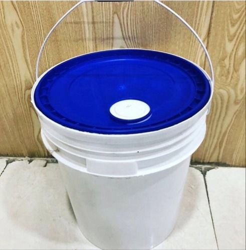 White 20 Ltr Plastic Oil Bucket