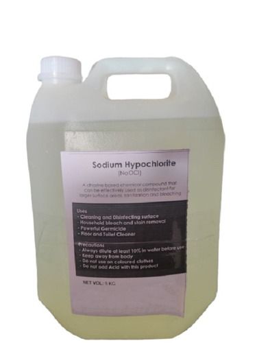 Liquid Sodium Hypochlorite Disinfectant Chemical